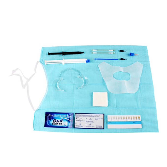 Teeth Whitening Bleaching Kit - Profesyonel Diş Beyazlatma Çift Bariyerli Kit