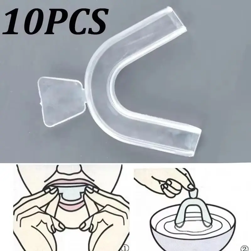 Teeth Whitening Products - 10 Adet Silikon Ağız Koruyucu Diş