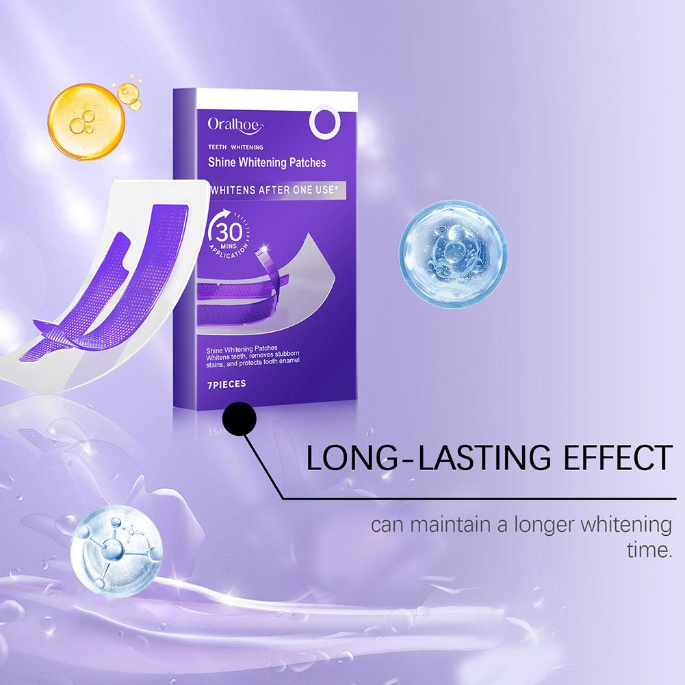 7 adet Mor Diş Beyazlatma Şeri - Teeth Whitening Bleaching Kit incelemesi ve fiyatı