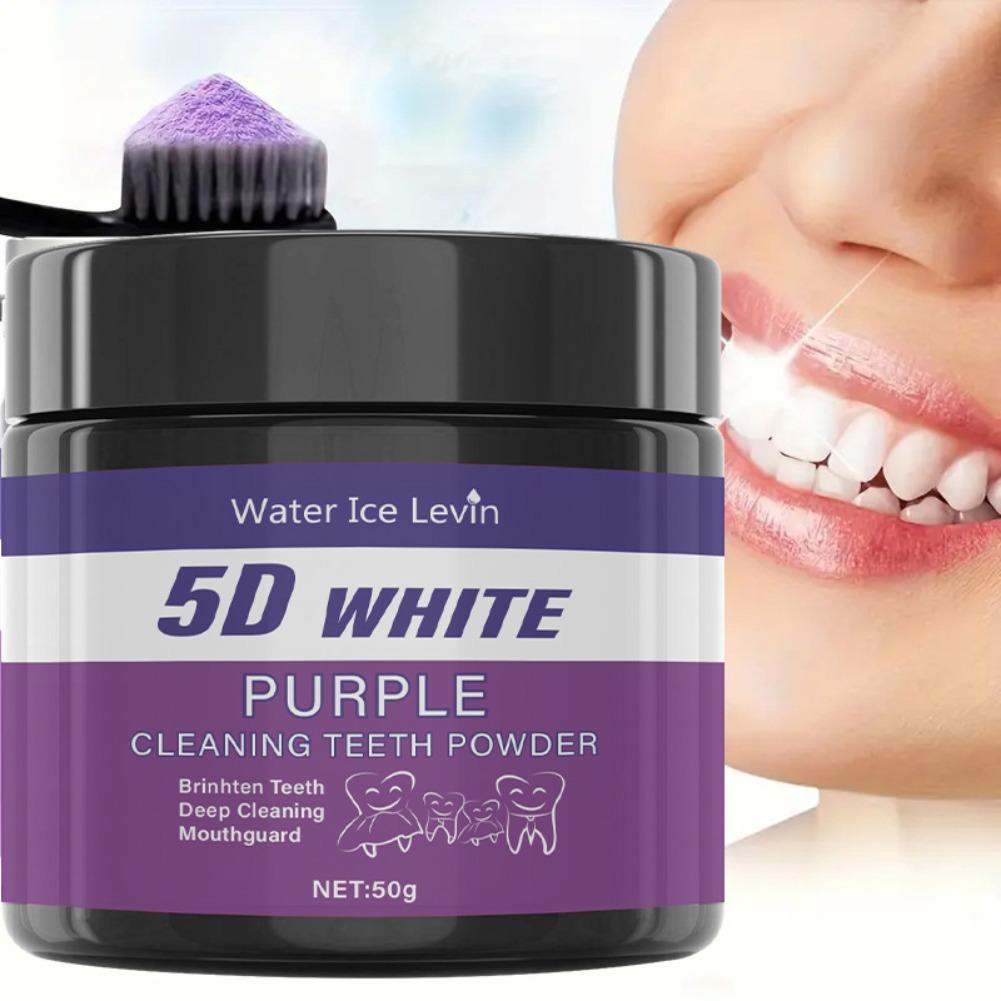 5D Beyaz Mor Diş Temizleme Toz - Teeth Whitening Powder incelemesi ve fiyatı