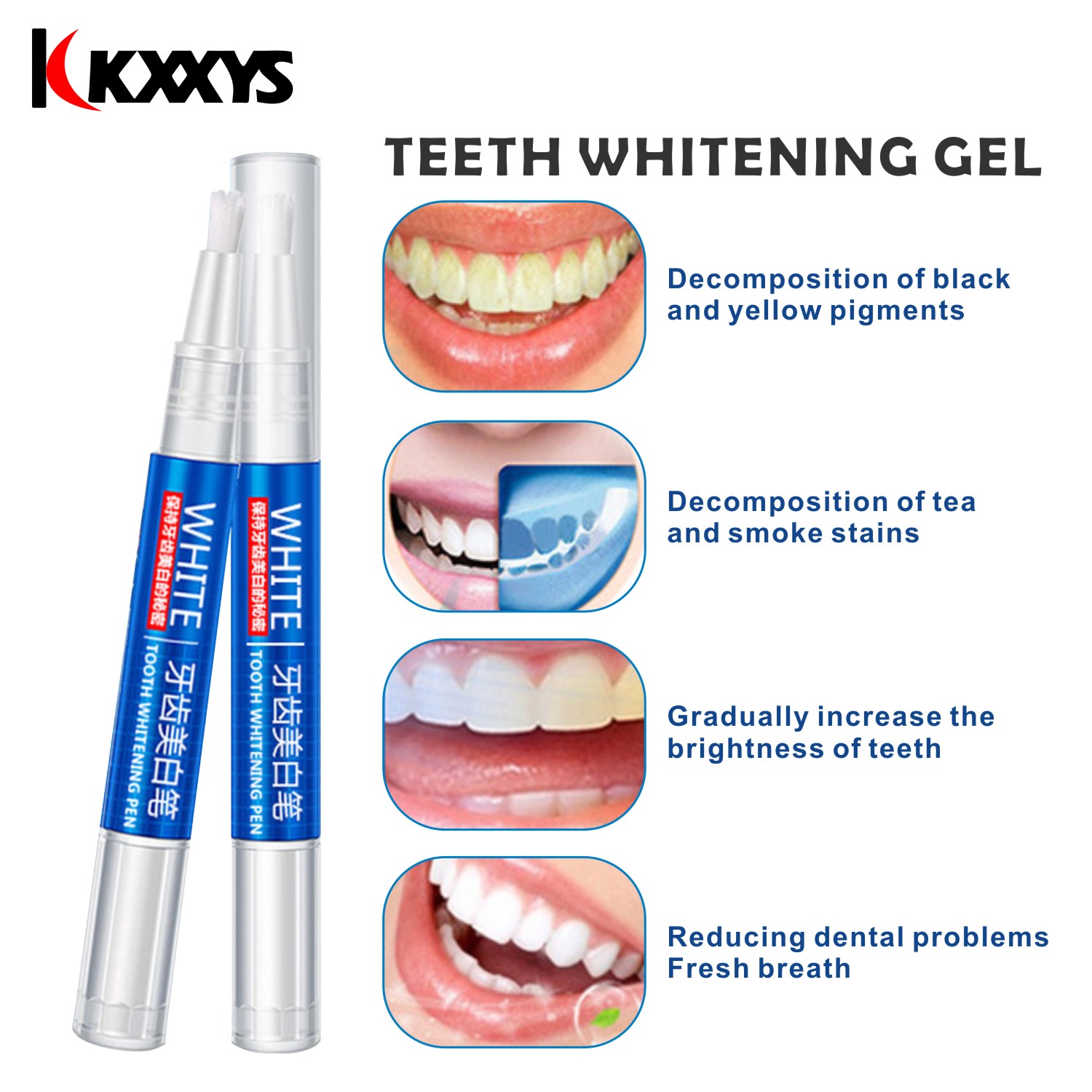2 adet * 3ml popüler beyaz diş - Teeth Whitening Bleaching Kit incelemesi ve fiyatı