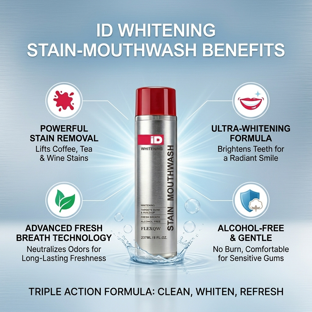 Hismile ID Beyazlatıcı Leke Gi - Teeth Whitening Mouthwash incelemesi ve fiyatı