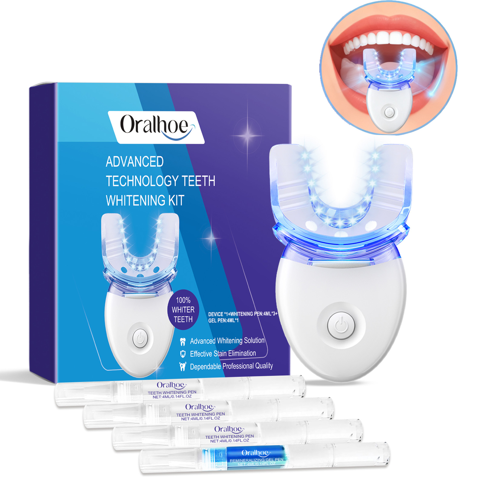 Profesyonel Diş Beyazlatma LED - Teeth Whitening Mouthwash incelemesi ve fiyatı