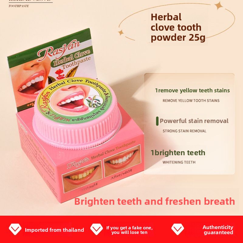 Tayland Karanfil/Hindistan Cev - Teeth Whitening Powder incelemesi ve fiyatı