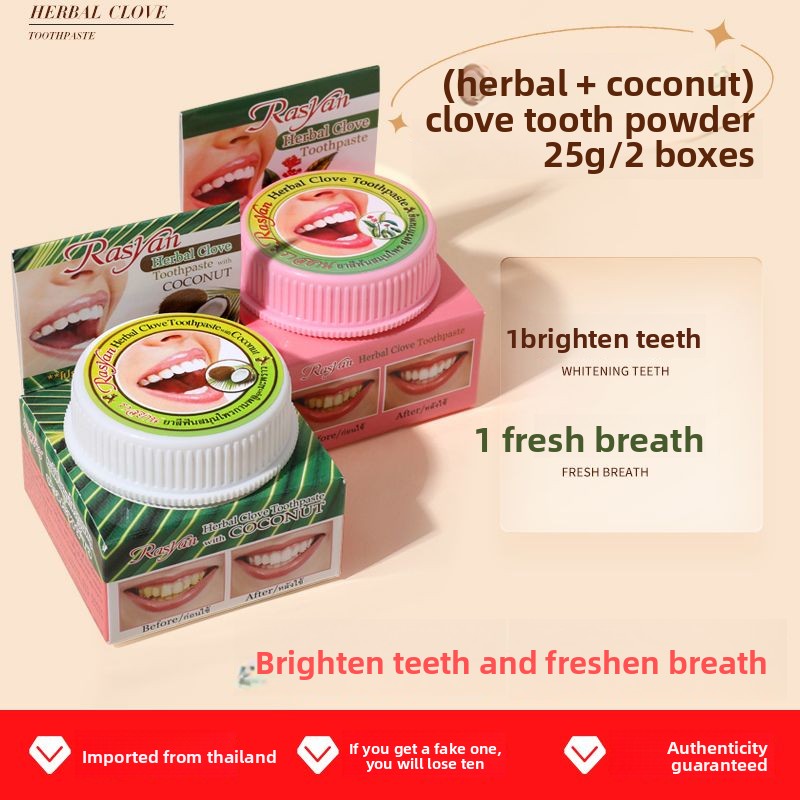 Tayland Karanfil/Hindistan Cev - Teeth Whitening Powder incelemesi ve fiyatı